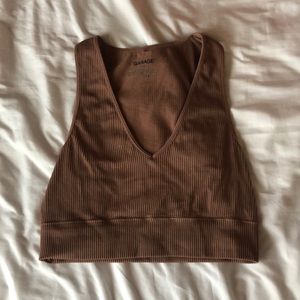 V neck tank top